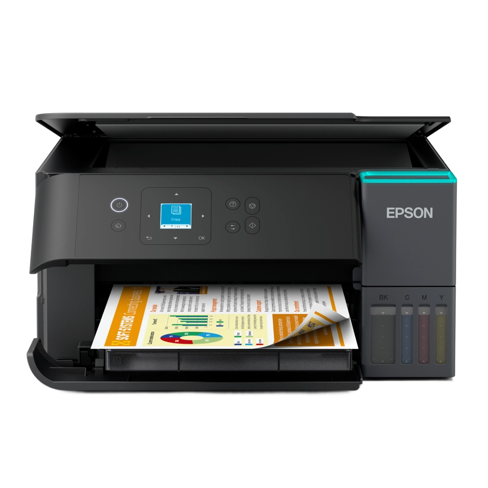 Epson Ink Tank Color Printer L4360 A4 Multi Function with Duplex | WiFi view 2